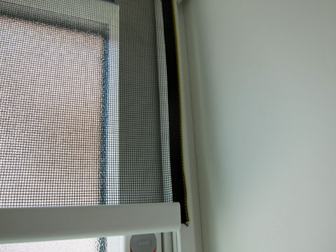 一条工務店 i- smart　アイスマート 注文住宅　網戸修理　押し開き窓
