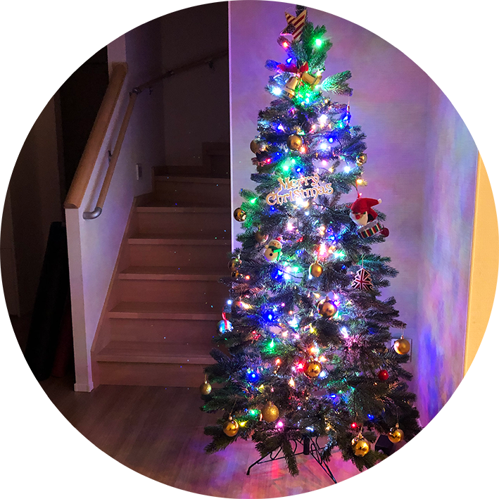 今年もクリスマスツリーを出しました 家の間取りって 全てを決め過ぎない方がいいかもしれない